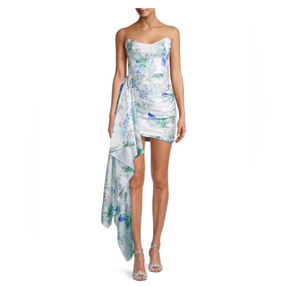 Katie May Chasing Dawn Dress in Blue Garden